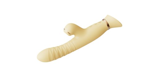 Pulsator z wibracjami oraz główką w kształcie róży Zalo Rose Thruster Lemon Yellow Pulsator z wibracjami oraz główką w kształcie róży Zalo Rose Thruster Lemon Yellow