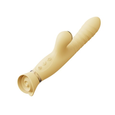 Pulsator z wibracjami oraz główką w kształcie róży Zalo Rose Thruster Lemon Yellow Pulsator z wibracjami oraz główką w kształcie róży Zalo Rose Thruster Lemon Yellow