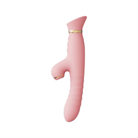 Pulsator z wibracjami oraz główką w kształcie róży Zalo Rose Thruster Strawberry Pink Pulsator z wibracjami oraz główką w kształcie róży Zalo Rose Thruster Strawberry Pink