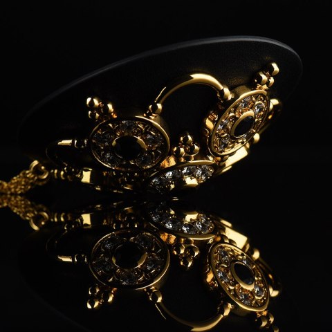 Skórzane ozdobne nasutniki Upko Luxury Baroque Leather Pasties Skórzane ozdobne nasutniki Upko Luxury Baroque Leather Pasties