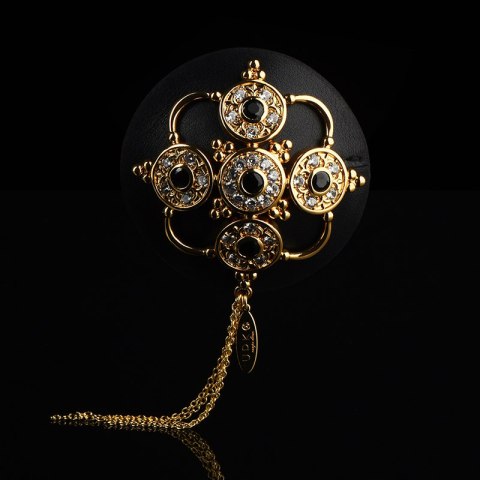 Skórzane ozdobne nasutniki Upko Luxury Baroque Leather Pasties Skórzane ozdobne nasutniki Upko Luxury Baroque Leather Pasties