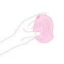 Soniczny stymulator łechtaczki z wibracjami Osuga Cuddly Bird Peach