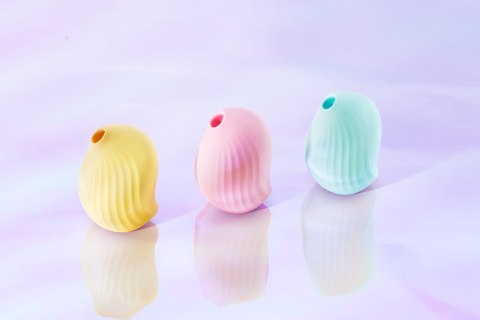 Soniczny stymulator łechtaczki z wibracjami Osuga Cuddly Bird Peach Soniczny stymulator łechtaczki z wibracjami Osuga Cuddly Bird Peach
