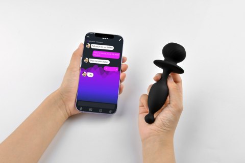 Sterowany apką wibrujący korek z króliczym ogonkiem Magic Motion Magic Bunny Sterowany apką wibrujący korek z króliczym ogonkiem Magic Motion Magic Bunny