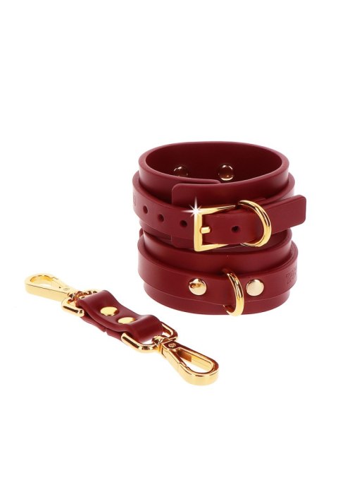 Wegańskie skórzane kajdanki na ręce Taboom Wrist Cuffs Wegańskie skórzane kajdanki na ręce Taboom Wrist Cuffs