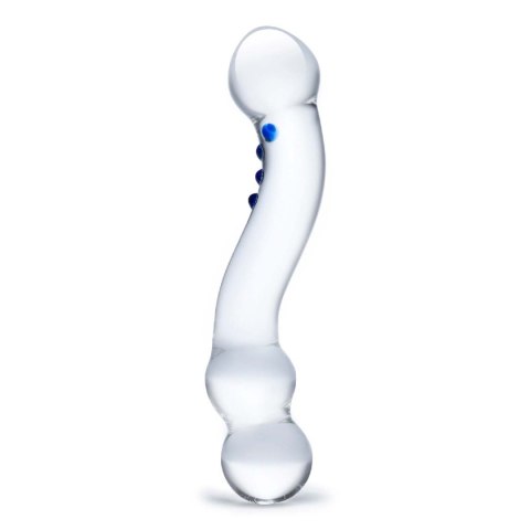 Zakrzywione dildo do punktu G Glas Curved G-Spot Glass Dildo Zakrzywione dildo do punktu G Glas Curved G-Spot Glass Dildo
