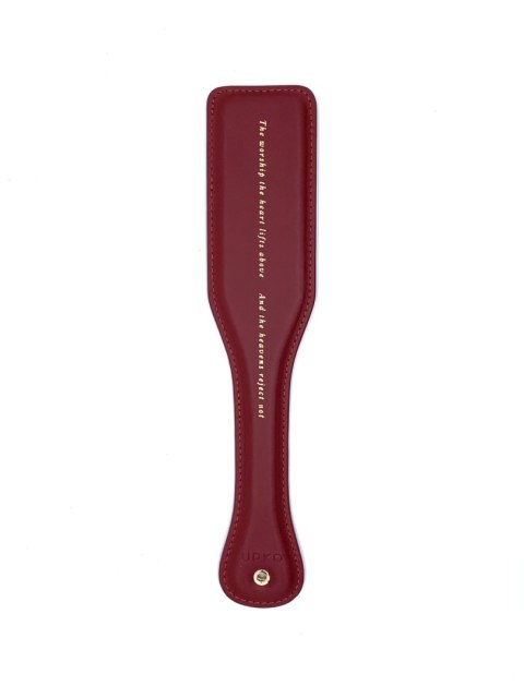 Zestaw czerwonych skórzanych akcesoriów Upko Leather Kinky Tools Set Red Zestaw czerwonych skórzanych akcesoriów Upko Leather Kinky Tools Set Red