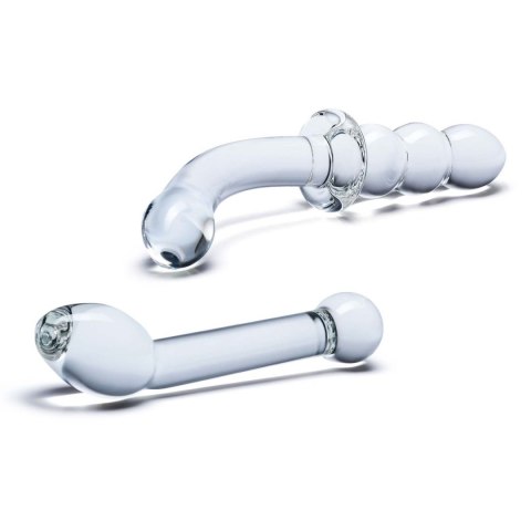 Zestaw dwóch szklanych dild Glas G-Spot Pleasure Glass Dildo Set 2 pcs Zestaw dwóch szklanych dild Glas G-Spot Pleasure Glass Dildo Set 2 pcs