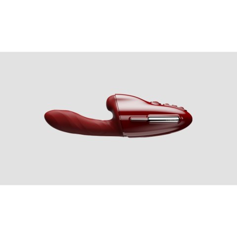 Przenośna seksmaszyna Qingnan No.9 Handheld Vibrating and Rotating Thruster Set Red Przenośna seksmaszyna Qingnan No.9 Handheld Vibrating and Rotating Thruster Set Red