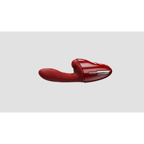 Przenośna seksmaszyna Qingnan No.9 Handheld Vibrating and Rotating Thruster Set Red Przenośna seksmaszyna Qingnan No.9 Handheld Vibrating and Rotating Thruster Set Red