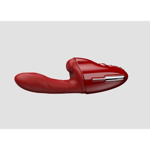 Przenośna seksmaszyna Qingnan No.9 Handheld Vibrating and Rotating Thruster Set Red Przenośna seksmaszyna Qingnan No.9 Handheld Vibrating and Rotating Thruster Set Red