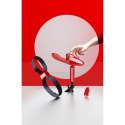 Przenośna seksmaszyna Qingnan No.9 Handheld Vibrating and Rotating Thruster Set Red