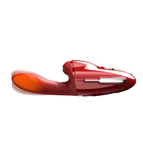 Przenośna seksmaszyna Qingnan No.9 Handheld Vibrating and Rotating Thruster Set Red Przenośna seksmaszyna Qingnan No.9 Handheld Vibrating and Rotating Thruster Set Red