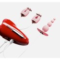 Przenośna seksmaszyna Qingnan No.9 Handheld Vibrating and Rotating Thruster Set Red