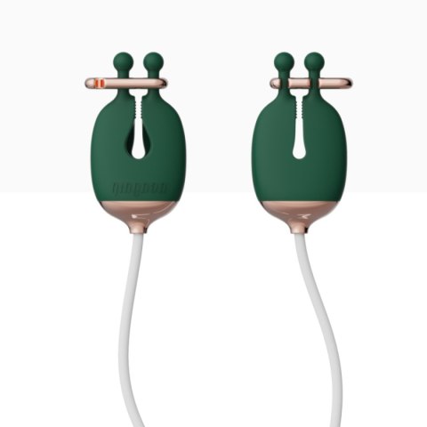 Qingnan No.2 Vibrating Nipple Clamps Green Qingnan No.2 Vibrating Nipple Clamps Green