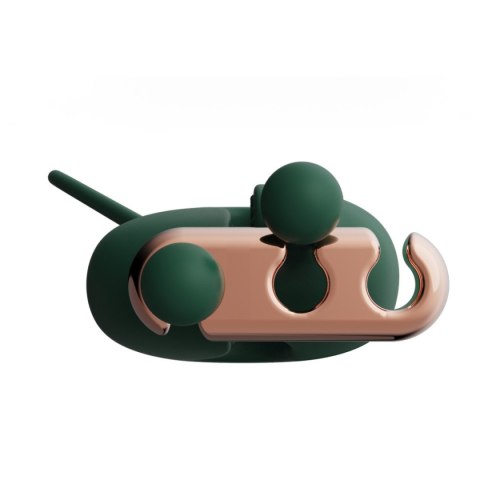 Qingnan No.2 Vibrating Nipple Clamps Green Qingnan No.2 Vibrating Nipple Clamps Green