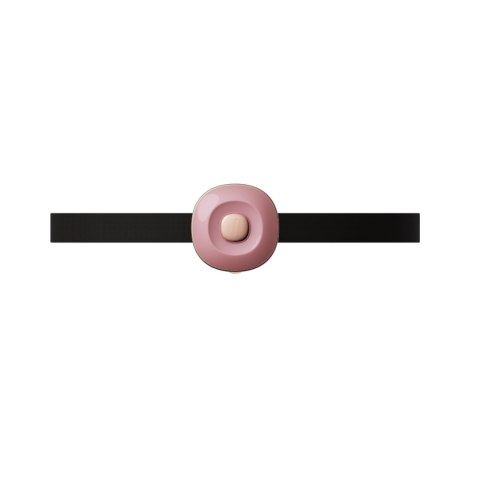 Qingnan No.2 Vibrating Nipple Clamps and Choker Set Pink Qingnan No.2 Vibrating Nipple Clamps and Choker Set Pink