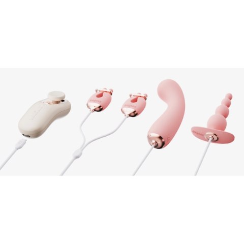 Qingnan No.6 Wireless Control Wearable Vibrator Beige Qingnan No.6 Wireless Control Wearable Vibrator Beige