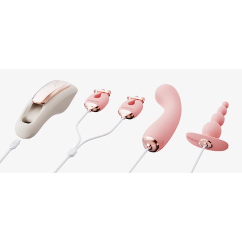 Qingnan No.6 Wireless Control Wearable Vibrator Beige Qingnan No.6 Wireless Control Wearable Vibrator Beige