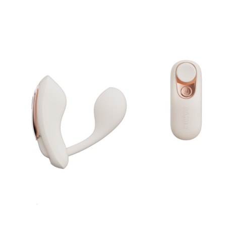 Qingnan No.6 Wireless Control Wearable Vibrator Beige Qingnan No.6 Wireless Control Wearable Vibrator Beige
