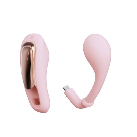 Qingnan No.6 Wireless Control Wearable Vibrator Pink Qingnan No.6 Wireless Control Wearable Vibrator Pink