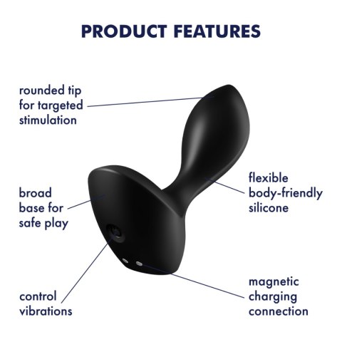 Satisfyer Backdoor Lover Black Satisfyer Backdoor Lover Black