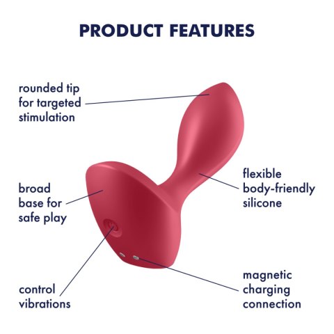 Satisfyer Backdoor Lover Red Satisfyer Backdoor Lover Red