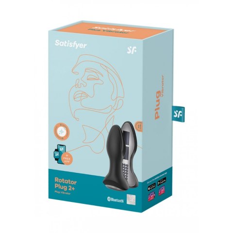 Satisfyer Rotator Plug 2+ black Satisfyer Rotator Plug 2+ black