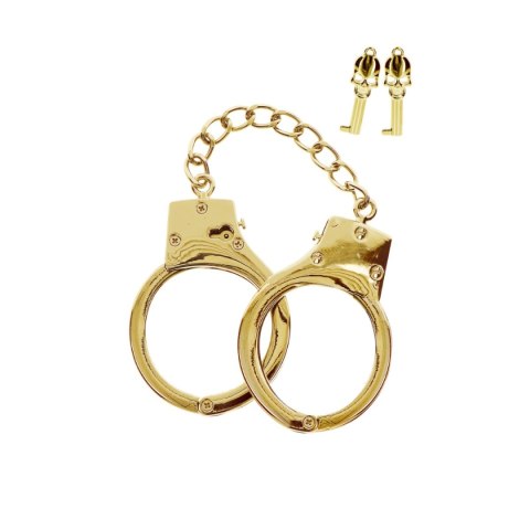 Taboom Gold Plated BDSM Handcuffs Taboom Gold Plated BDSM Handcuffs