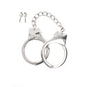 Taboom Silver Plated BDSM Handcuffs