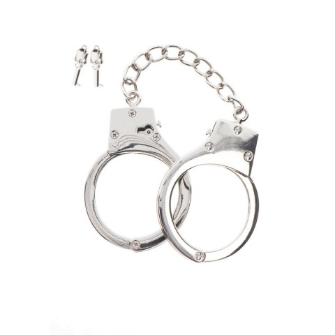 Taboom Silver Plated BDSM Handcuffs Taboom Silver Plated BDSM Handcuffs