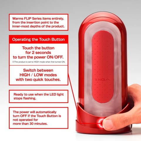 Flip 0 Red Warmer Package Flip 0 Red Warmer Package