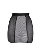 LE DÉSIR High-Waist Fishnet Skirt One Size Black