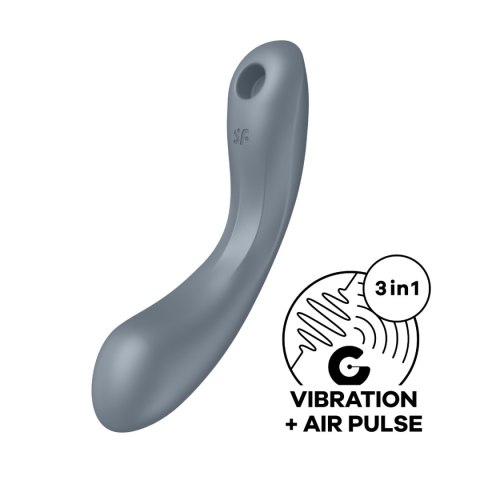 Satisfyer Curvy Trinity 1 bluegrey Satisfyer Curvy Trinity 1 bluegrey