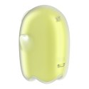 Satisfyer Glowing Ghost - świecący w ciemności podwójny wibrator pulsacyjny - żółty