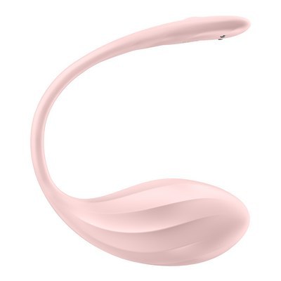 Satisfyer Ribbed Petal Connect App - Wibrator dla par - Rose Satisfyer Ribbed Petal Connect App - Wibrator dla par - Rose