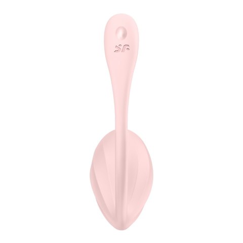 Satisfyer Ribbed Petal Connect App - Wibrator dla par - Rose Satisfyer Ribbed Petal Connect App - Wibrator dla par - Rose