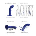 Strap-on-me Tapping Dildo Wave Night Blue