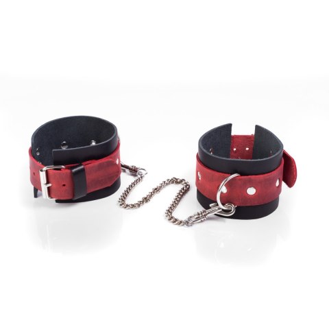 Whips Kajdanki Crazy Horse Red L Whips Kajdanki Crazy Horse Red L