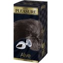 Alive korek analny lisi ogon Black & White Fox Tail M