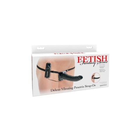 Fetish Fantasy Series Deluxe Vibrating Penetrix Strap-On Black Fetish Fantasy Series Deluxe Vibrating Penetrix Strap-On Black
