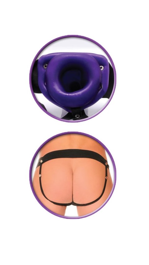 Fetish Fantasy Strap-on Series For Him or Her Hollow Strap-On Purple Fetish Fantasy Strap-on Series For Him or Her Hollow Strap-On Purple