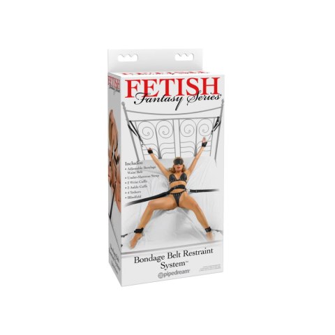 Fetish Fantasy Zestaw do Wiązania Series Bondage Belt Restraint System Fetish Fantasy Zestaw do Wiązania Series Bondage Belt Restraint System