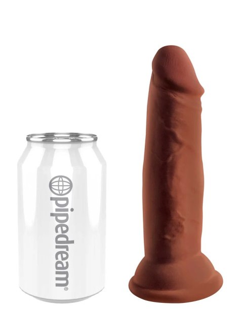 King Cock Dildo Plus 6" Triple Density Cock Brown King Cock Dildo Plus 6" Triple Density Cock Brown