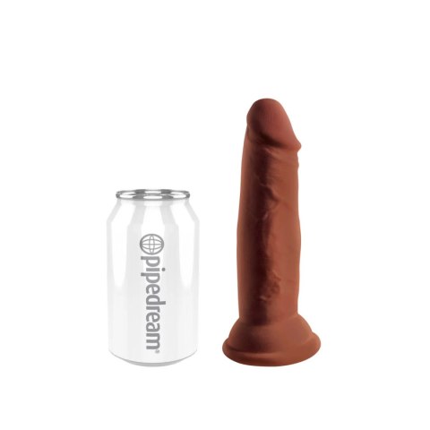 King Cock Dildo Plus 6" Triple Density Cock Brown King Cock Dildo Plus 6" Triple Density Cock Brown
