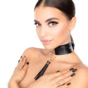 Kinky Diva obróżka z frędzelkami Teasing Tassel Collar Black/Gold