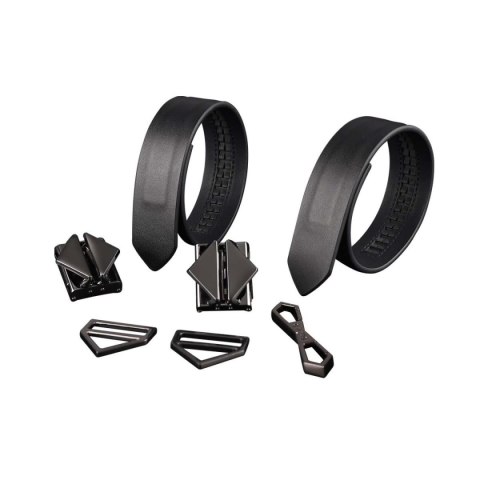 LOCKINK kajdanki Ankle and Wrist Cuffs Set Black LOCKINK kajdanki Ankle and Wrist Cuffs Set Black