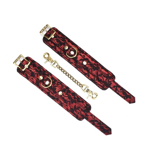 Liebe Seele kajdanki Victorian Garden Lace and Velvet Wrist Cuffs Liebe Seele kajdanki Victorian Garden Lace and Velvet Wrist Cuffs