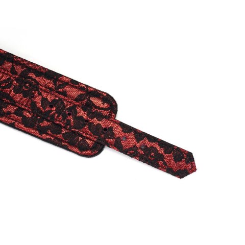 Liebe Seele kajdanki Victorian Garden Lace and Velvet Wrist Cuffs Liebe Seele kajdanki Victorian Garden Lace and Velvet Wrist Cuffs