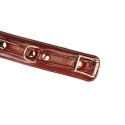 Liebe Seele kajdanki Wine Red Narrow Wrist Cuffs